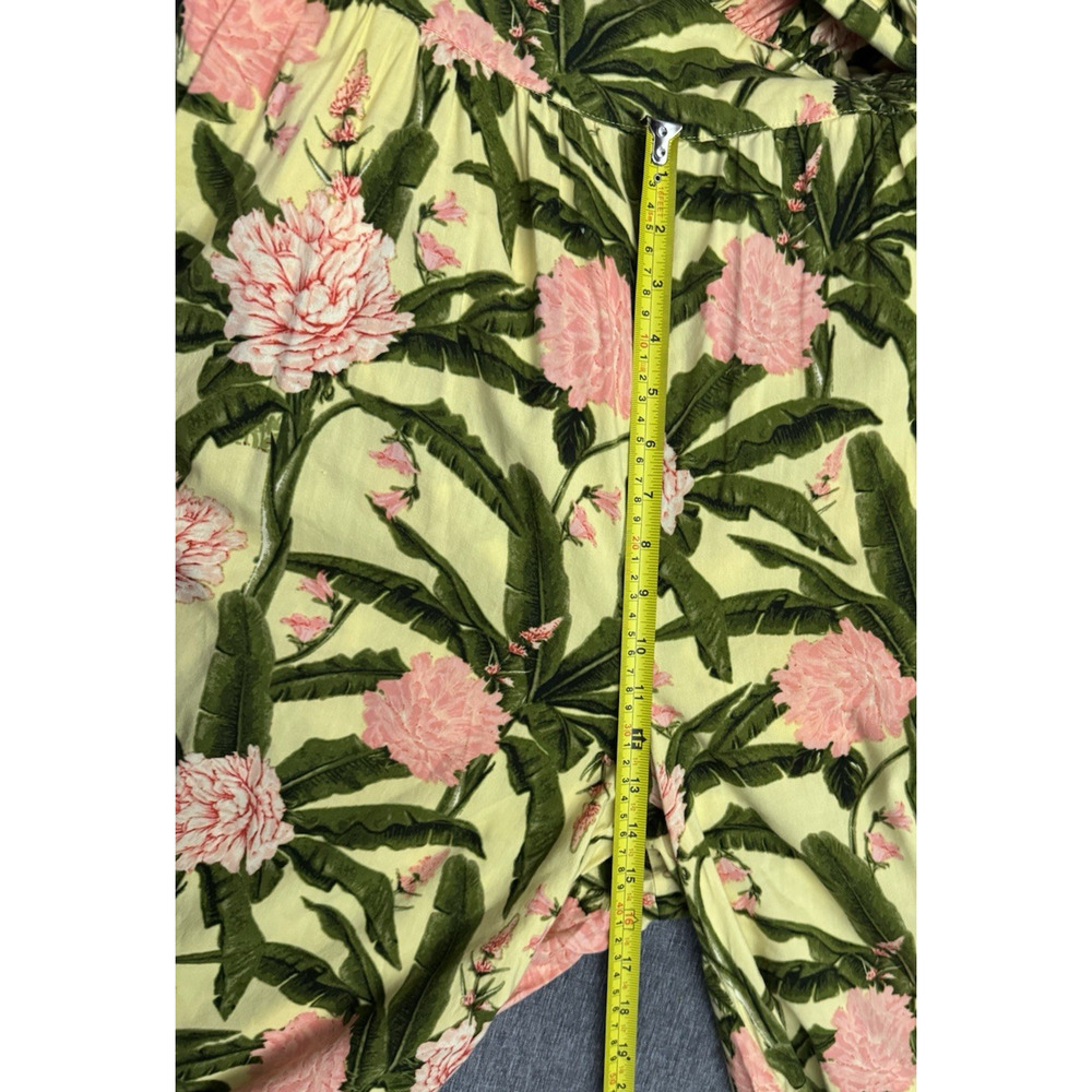 Agua Bendita x Target Women's Peony Botanical Print Jumpsuit Size L (Flaw) - Picture 6 of 10